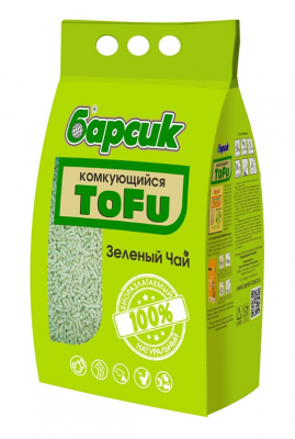 Барсик TOFU Зел Чай 4,54л Зоомагазин «Корм40»