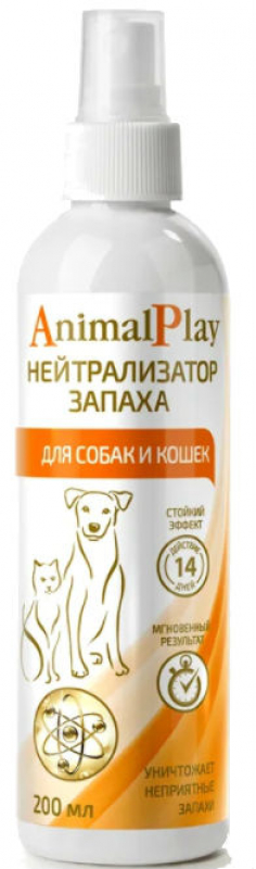 Animal Play Спрей нейтрализатор запаха 200мл Зоомагазин «Корм40»