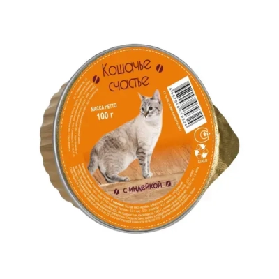 Кош Счаст Цыпл 100г лам Зоомагазин «Корм40»