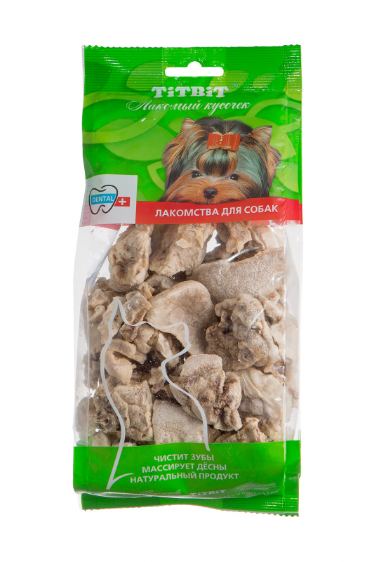 Титбит Легкое говяжье XL 40г Зоомагазин «Корм40»