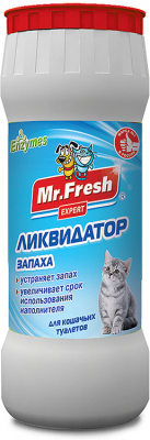 Mr.Fresh Expert 2в1 Ликвидатор запаха для туалетов 500г Зоомагазин «Корм40»