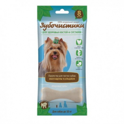 Зубочистики Кальц. д/с мелк. 60г Зоомагазин «Корм40»