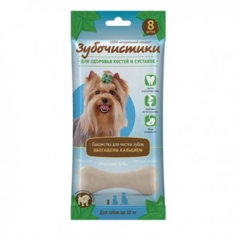 Зубочистики Кальц. д/с мелк. 60г Зоомагазин «Корм40»
