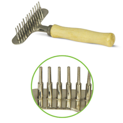 Расческа-грабли Классика 80*140мм Триол Зоомагазин «Корм40»