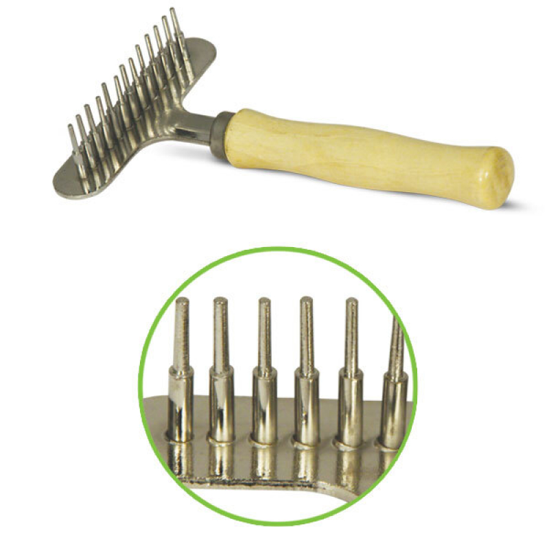 Расческа-грабли Классика 80*140мм Триол Зоомагазин «Корм40»