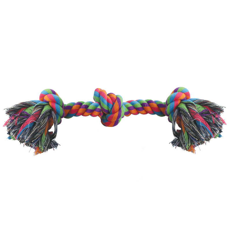 Игрушка Веревка 3 узла 360мм Триол Зоомагазин «Корм40»