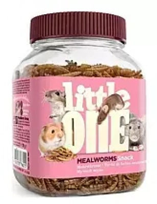 Little One Лакомство для грызунов Мучной червь 70г Зоомагазин «Корм40»