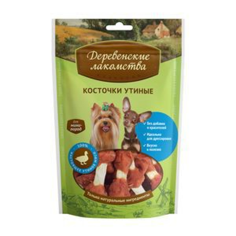 ДЛ Кост утиные д/с мини 55гр Зоомагазин «Корм40»