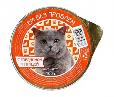 Ем без пробл говяд/птиц д/к 100г Зоомагазин «Корм40»