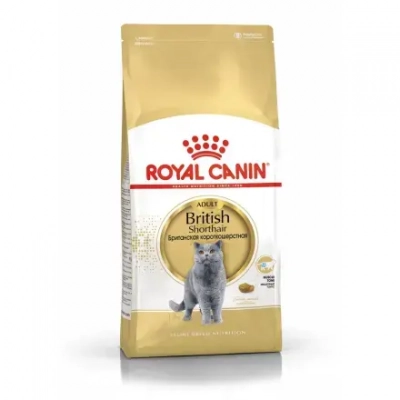 Royal Canin British Shorthair 2 кг Сухой корм для взрослых кошек породы британская короткошерстная Зоомагазин «Корм40»