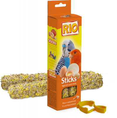 РИО пал д/птиц яйцо/ракуш 2*40г Зоомагазин «Корм40»