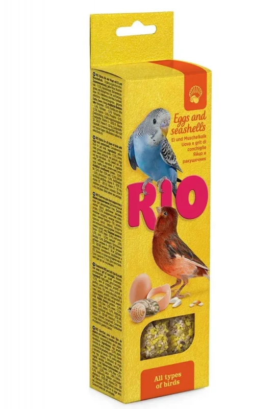 РИО пал д/птиц яйцо/ракуш 2*40г Зоомагазин «Корм40»