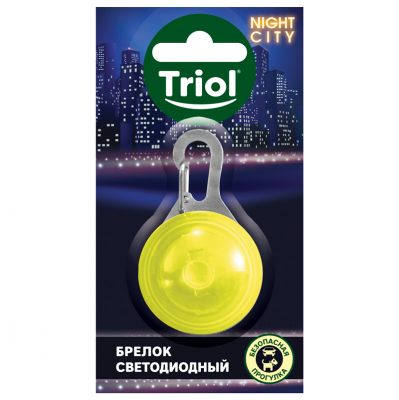Брелок светодиод NIGHT CITY Триол Зоомагазин «Корм40»