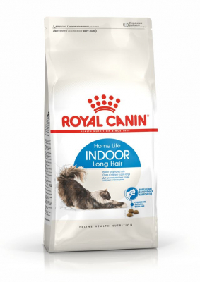 Royal Canin Indoor Long Hair 0,4кг корм для домашних длинношерстных кошек Зоомагазин «Корм40»