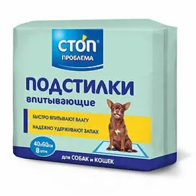 Похожие товары СТОП-пробл Подстилки 40х60 8шт Зоомагазин «Корм40»
