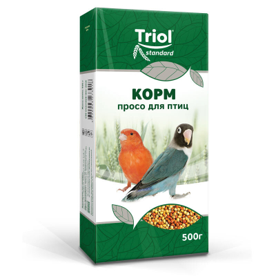 Триол Стандарт Просо 500г Зоомагазин «Корм40»