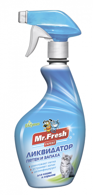 Mr.Fresh Expert Ликвид зап 3в1 д/к 500мл Зоомагазин «Корм40»