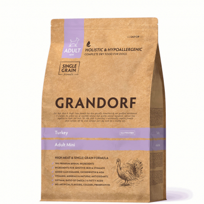 Грандорф Мини Индейка 3кг Зоомагазин «Корм40»