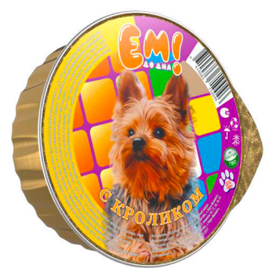 Смотрите также ЕМ ДО ДНА кролик д/с 100г лам Зоомагазин «Корм40»