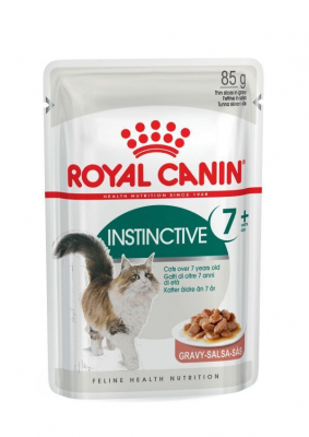 Royal Canin Instinctive 7+ влажный корм для кошек старше 7 лет в соусе 85 г Зоомагазин «Корм40»