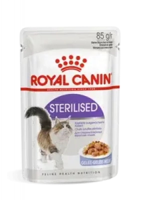 Royal Canin Sterilised влажный корм в желе 85г Зоомагазин «Корм40»