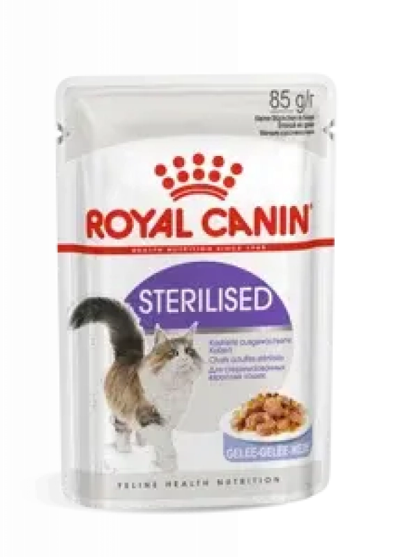 Royal Canin Sterilised влажный корм в желе 85г Зоомагазин «Корм40»
