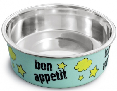 Миска метал Bon Appetit 0,25л Триол Зоомагазин «Корм40»