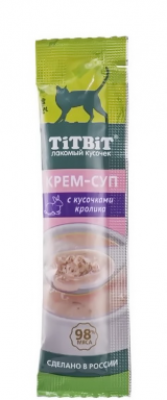 Смотрите также Титбит Крем-суп д/к Кролик 10г Зоомагазин «Корм40»